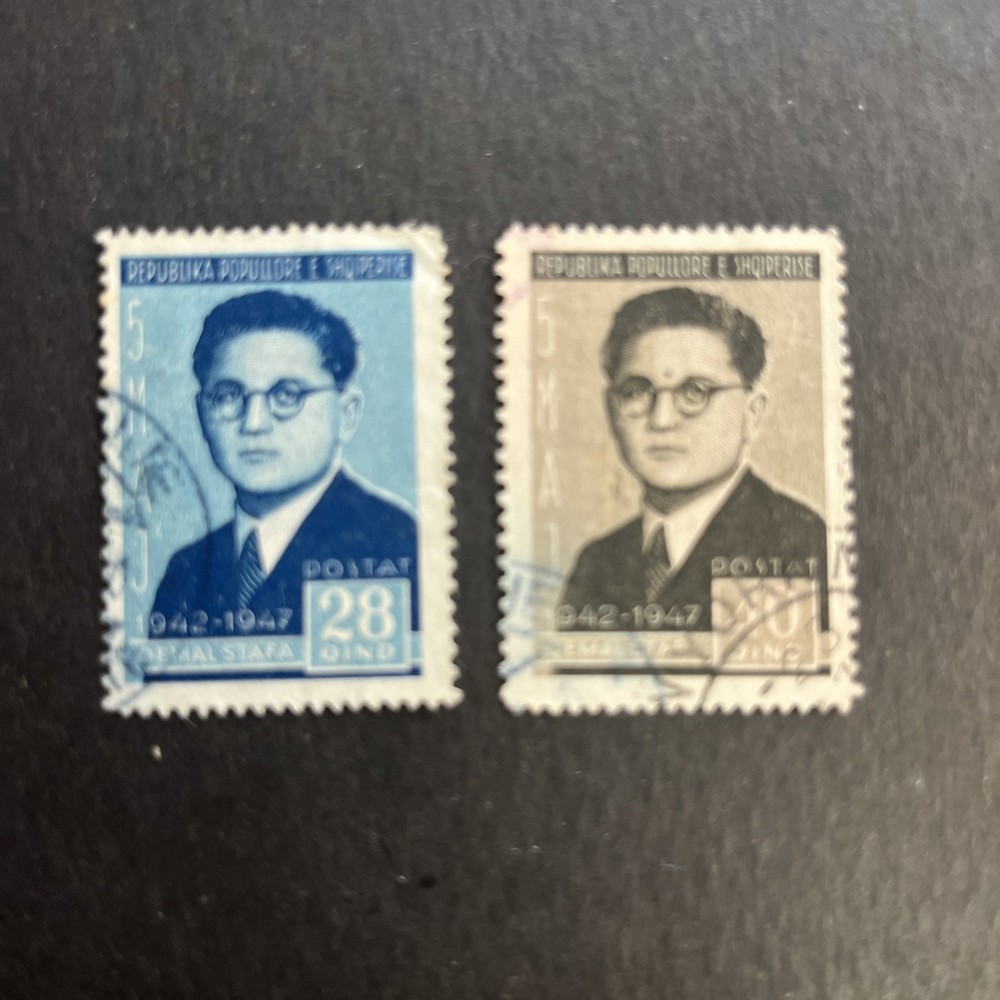 1947 Albania Sc.392-93 Used