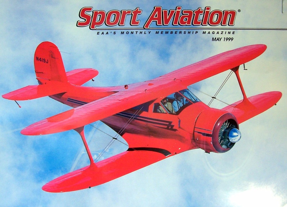 BEECH STAGGERWING G17S PLAN + CONSTRUCTION ARTICLE for 32" UC Model Airplane