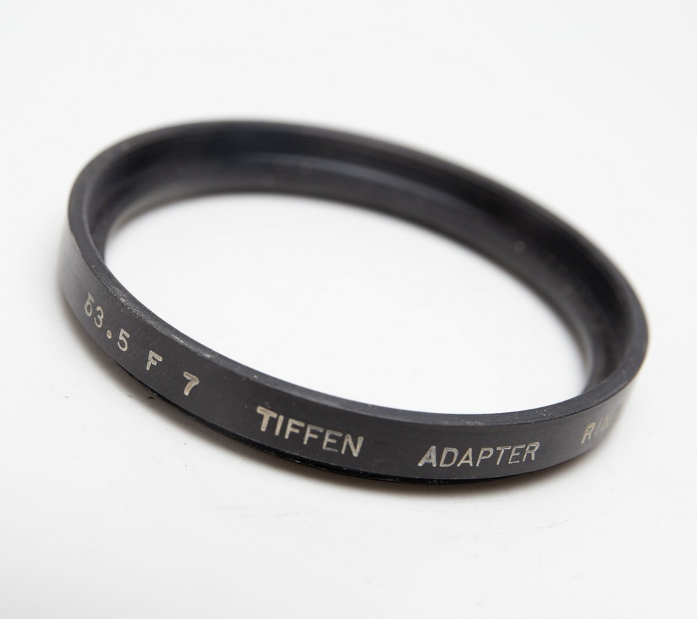 53.5mm Fine Thread Tiffen Series VII (7) Adapter Filter Holder & Retaining Ring