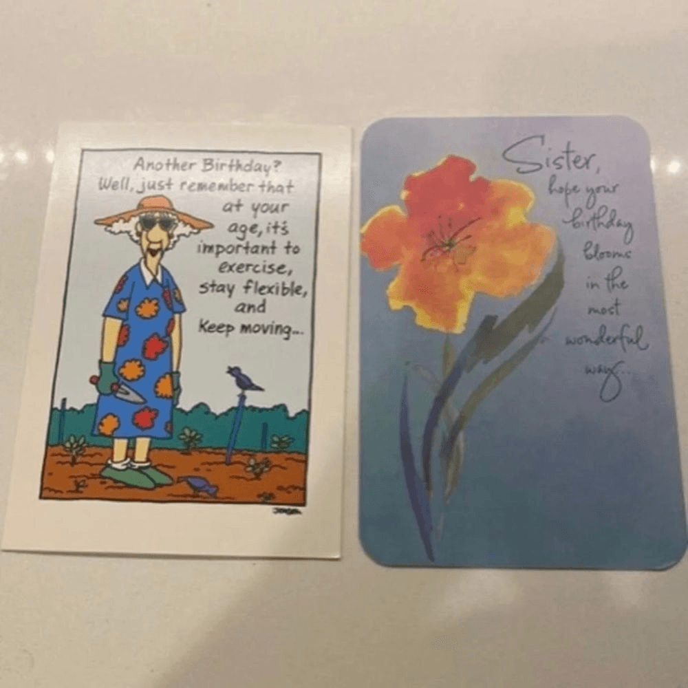 Assorted birthday Cards