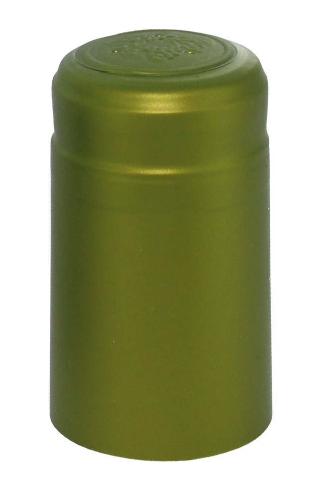 Home Brew Ohio Metallic Lime Green PVC Shrink Capsules 30 count