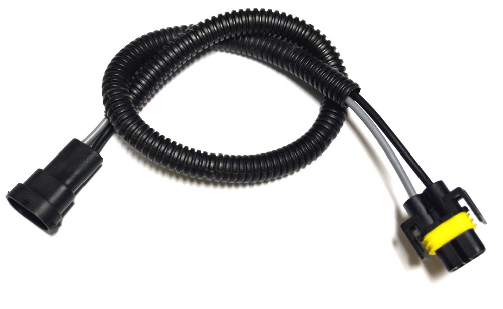 Extension Wire P S 898 Two Harness Fog Light Bulb Socket Plug Connector Replace