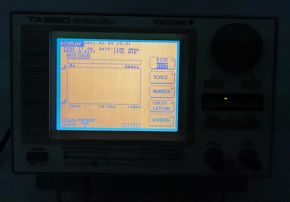 Yokogawa TA320 Time Interval Analyzer 100ps Resolution