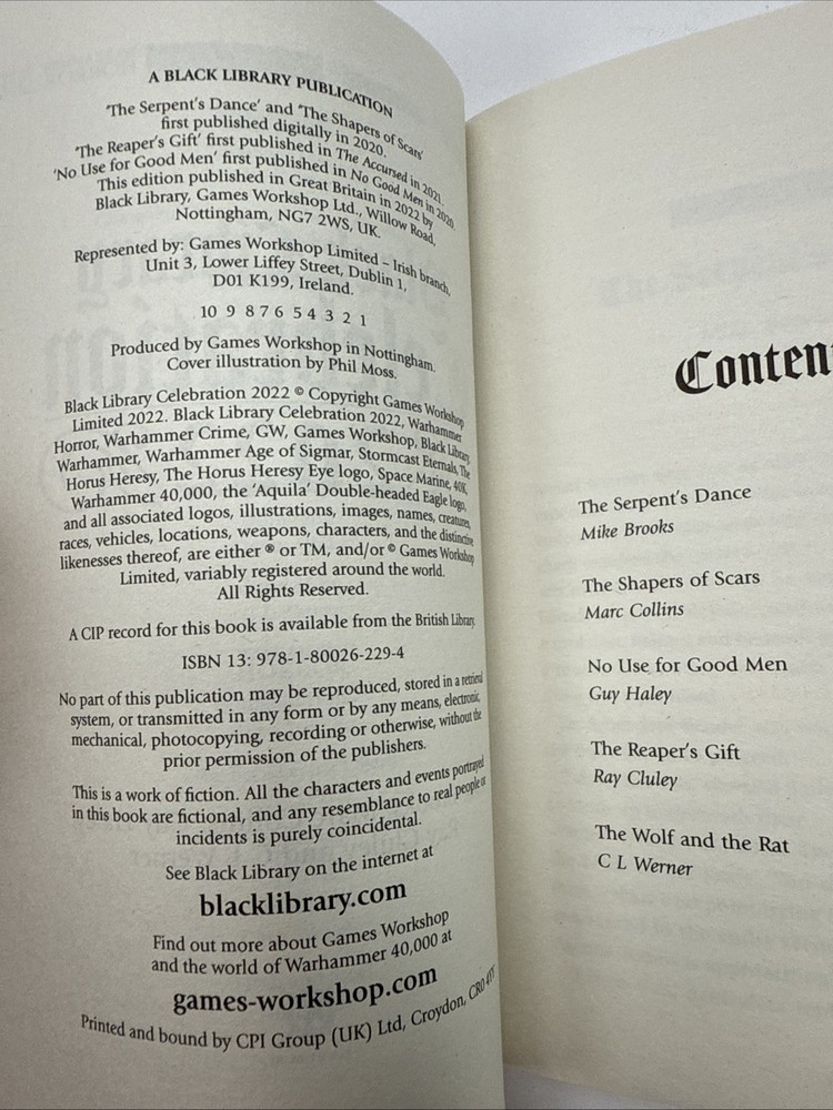 Warhammer Black Library Celebration 2022