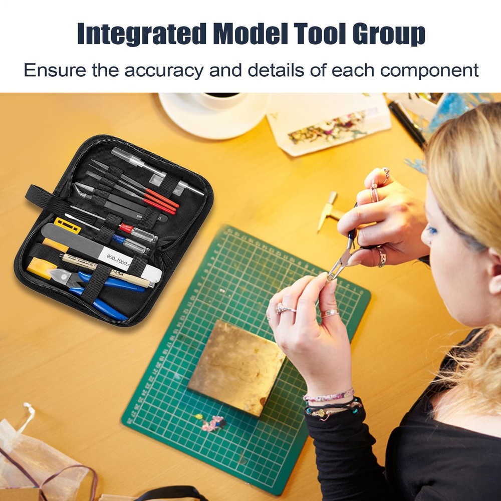 14PCS Gundam Model Tools Kit Modeler Basic Tools Craft Set For Gundam Car Model