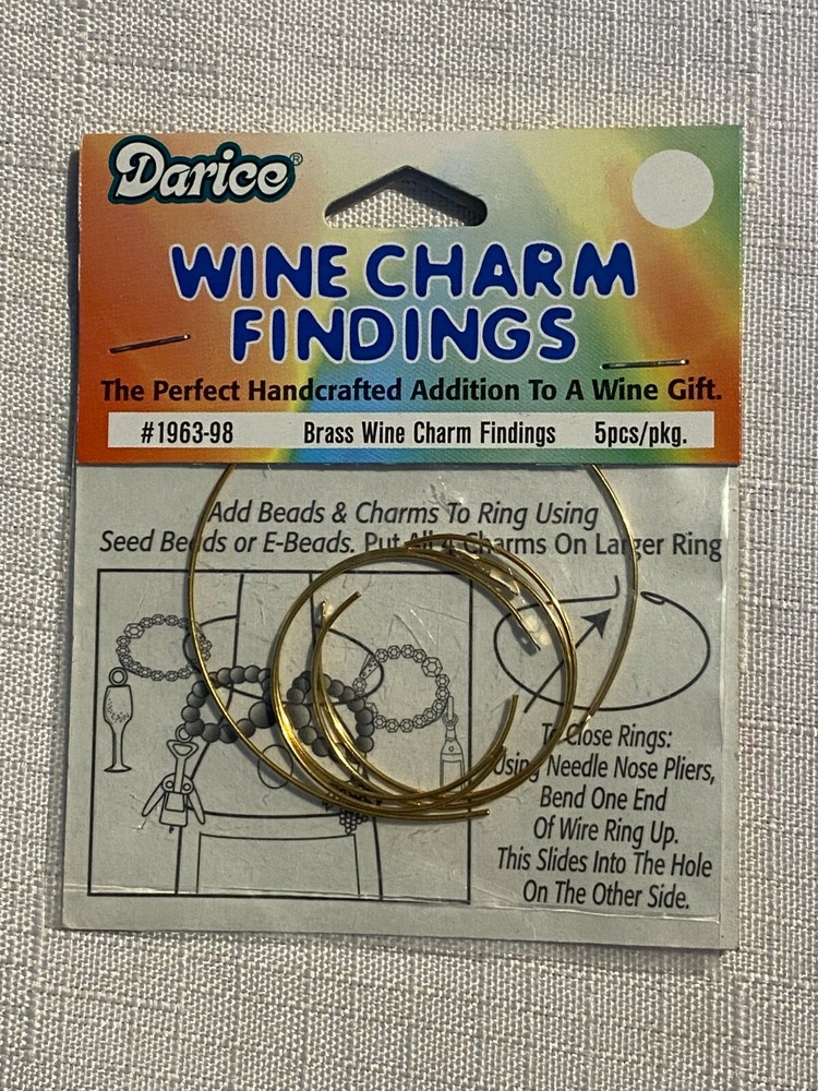 Darice Wine Charms and Findings