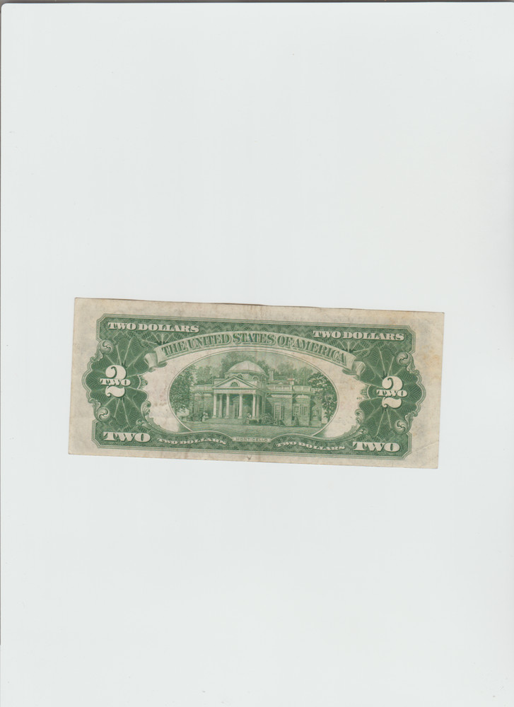 1953-A $2 Red Seal Note in lightly circulated condition.