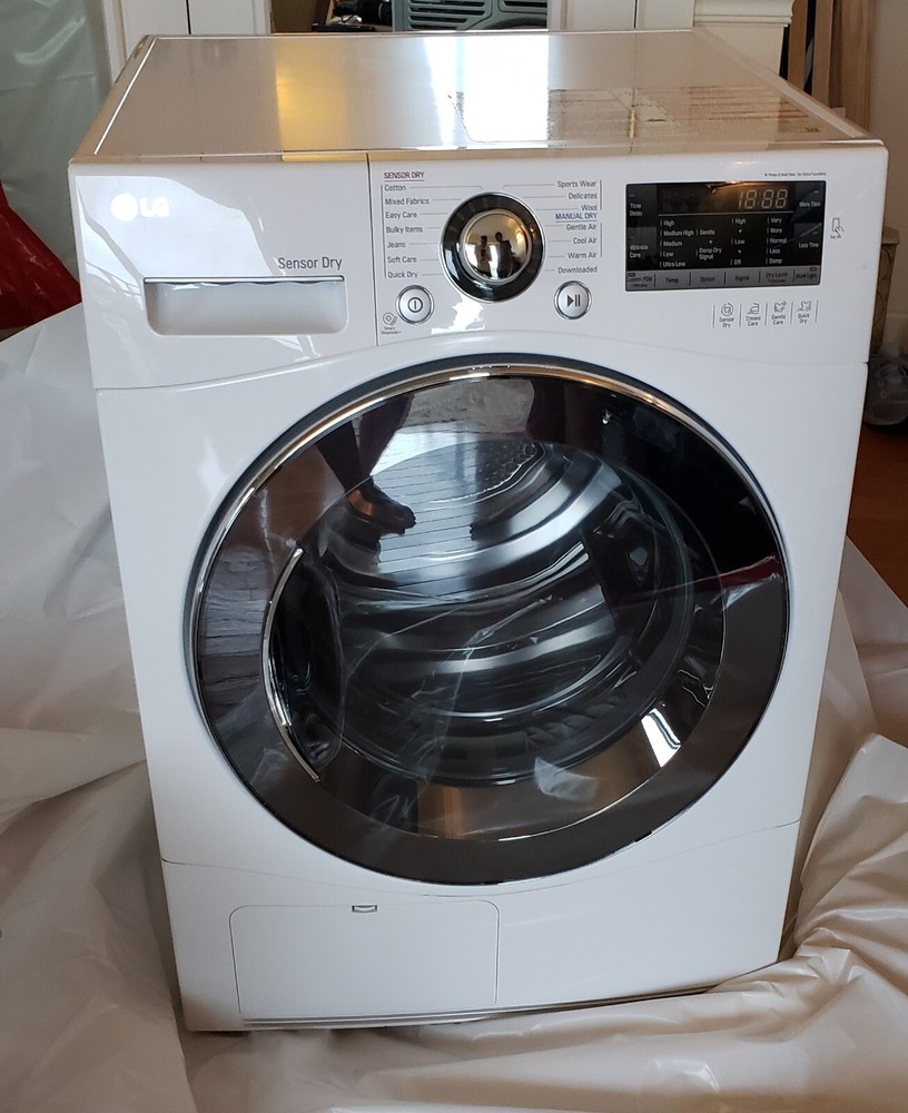 LG Electronics HiTech VENTLESS DRYER, 4.2 cu.ft., White, 220V