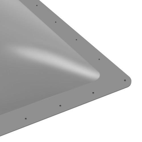 RV Outer Camper Skylight Dome Skylight Venting Skylight Replacement 66*66cm