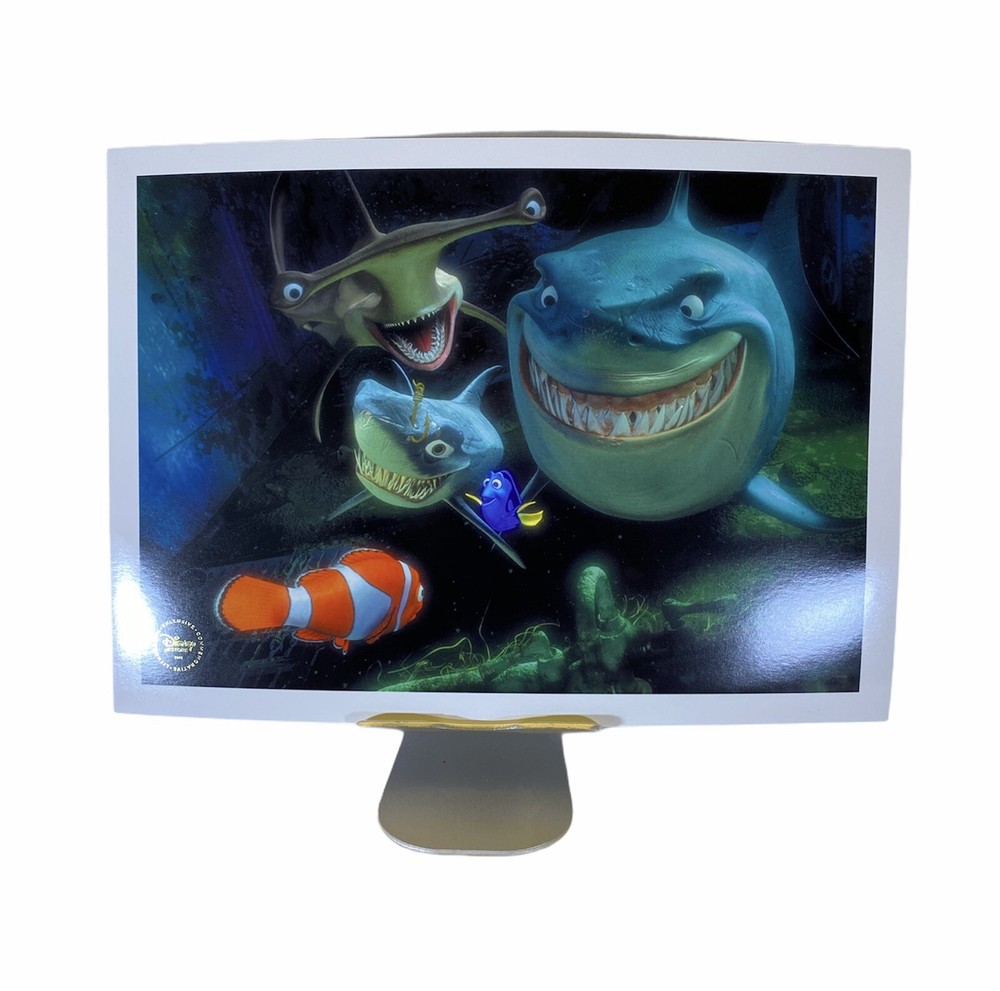 Disney Store Exclusive Commemorative Lithograph Set Of Finding Nemo 2012