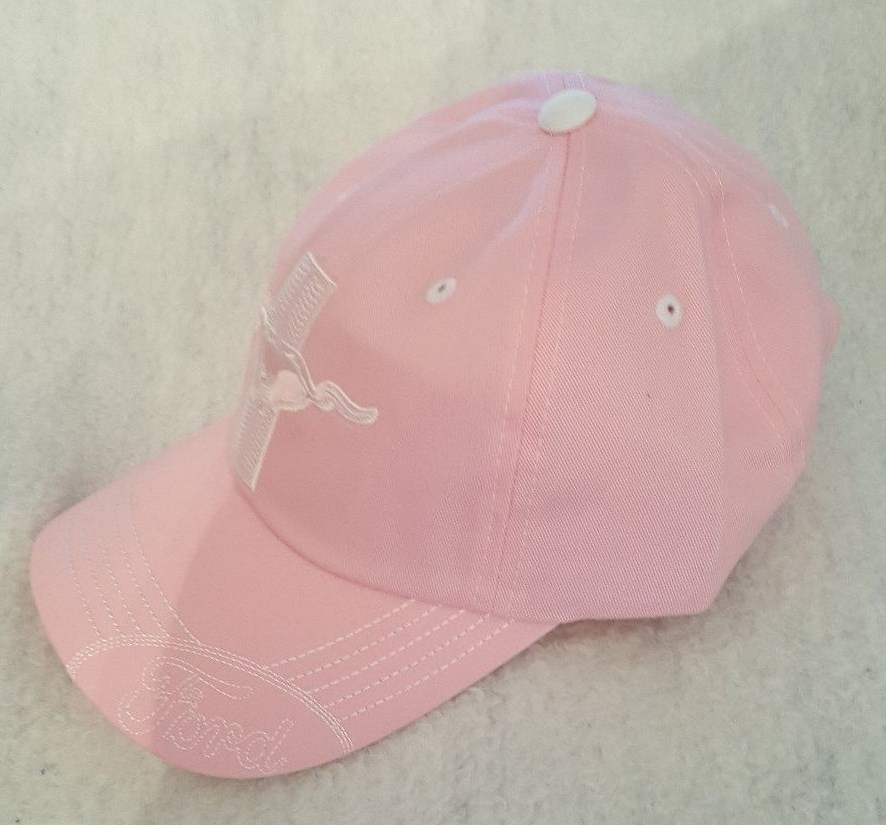 Ford Mustang Ladies Pink Hat