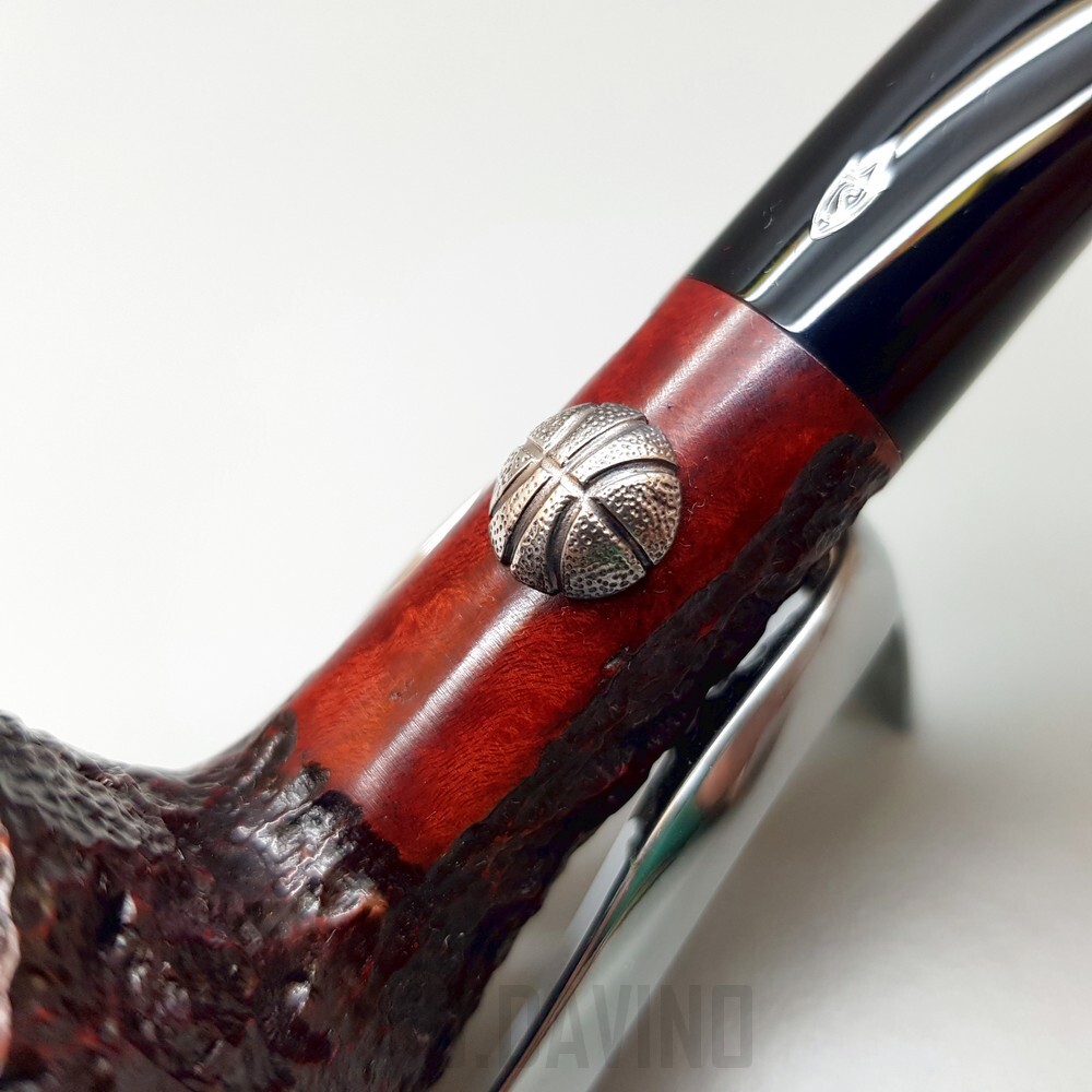 Savinelli Basket Rustic Black 9Mm Made In Italy