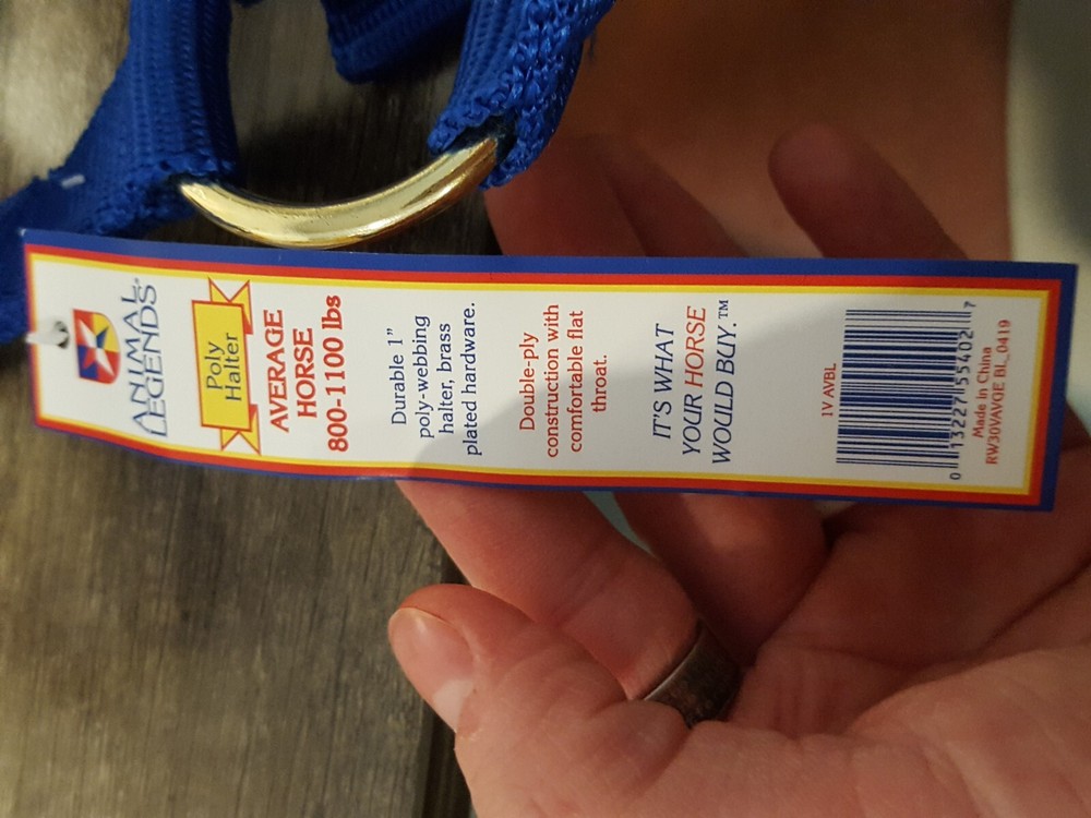 Animal Legends Poly Halter - 800-1100LBS