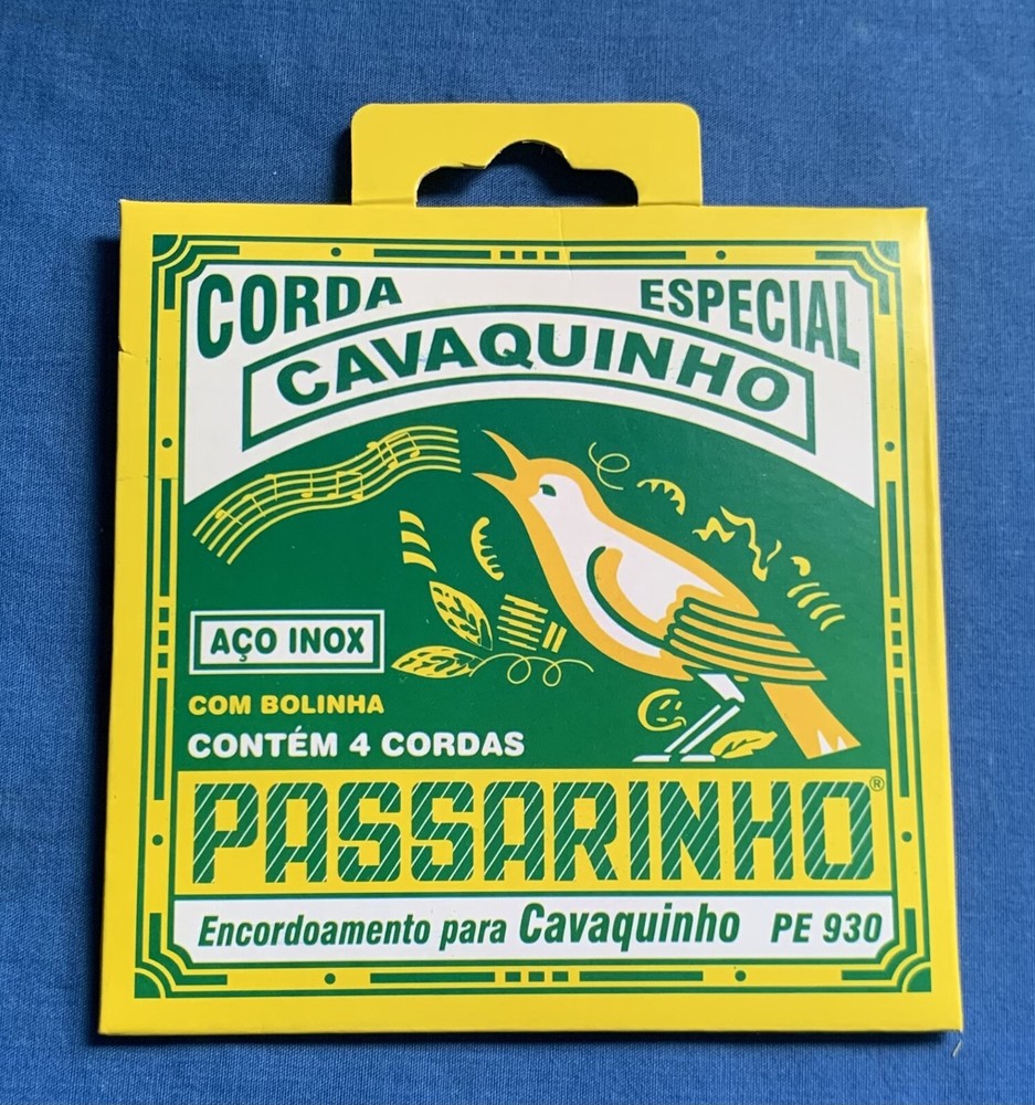 CAVAQUINHO STRINGS SET OF 4 STEEL STRINGS CAVACO STRINGS  INDIVIDUALLY PACKED