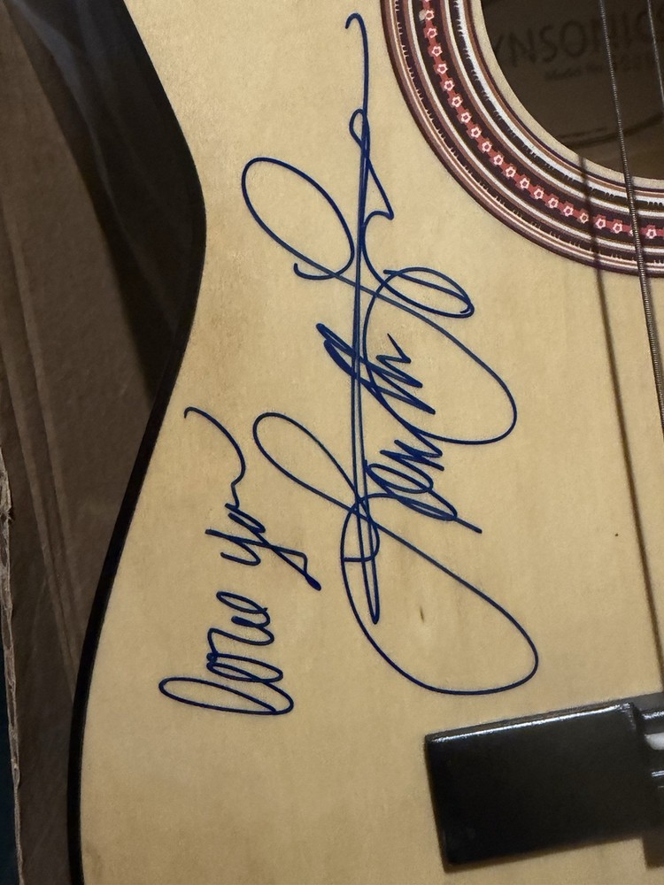 Loretta Lynn Signed Guitar