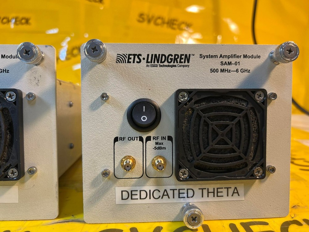 ETS Lindgren System Amplifier RF Module SAM–01 500 MHz–6 GHz