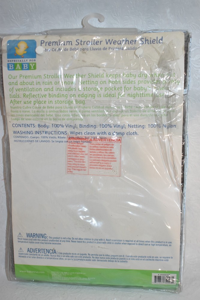 Especially For Baby Premium Stroller Weather Shield