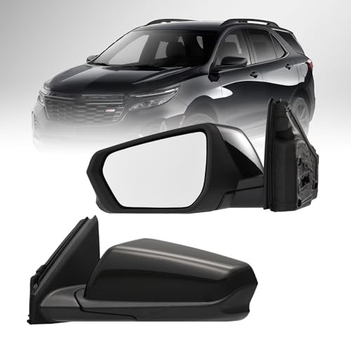 Side mirror assembly replacement, left side mirror assembly replacement, right