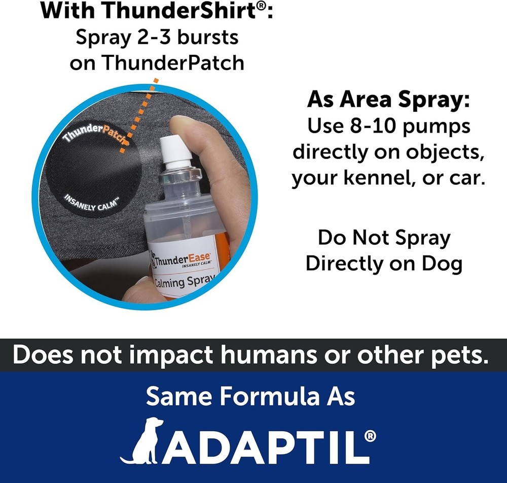 Dog Calming Pheromone Spray | Powered by ADAPTIL | Reduce Anxiety During Trav...