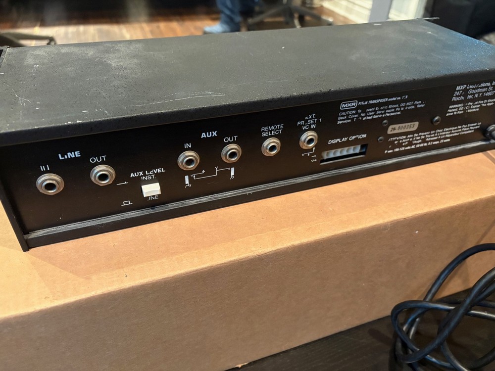 MXR PITCH TRANSPOSER - Original Blue Face