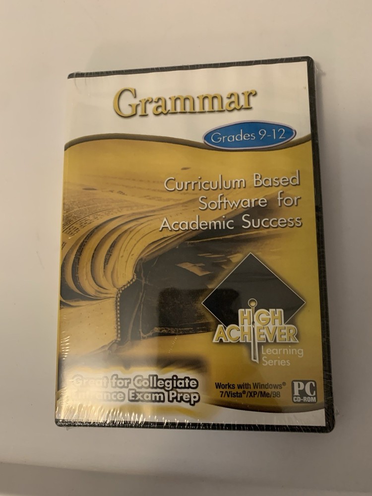 New Pc Treasures High Achiever Grammar Sealed