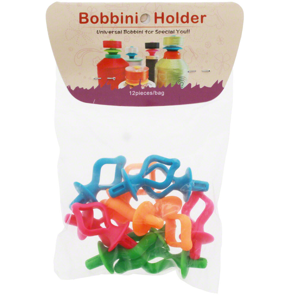 Bobbin Holders, 12pk, Assorted Colors