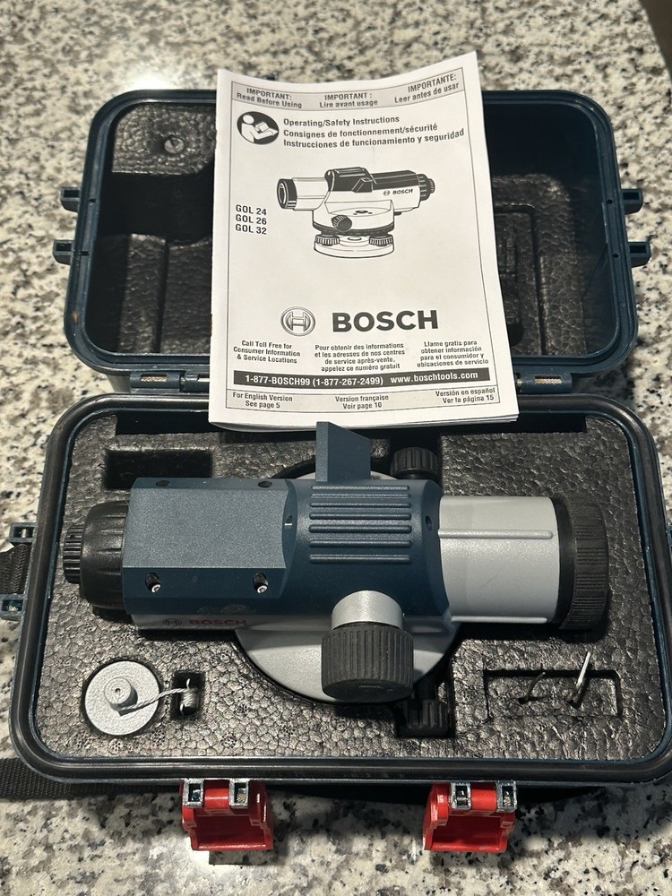 Bosch GOL26 Automatic Optical Level - Blue