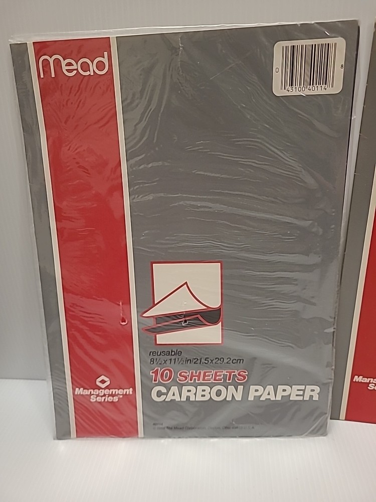 Mead Carbon Paper Reusable: New 20 Sheets