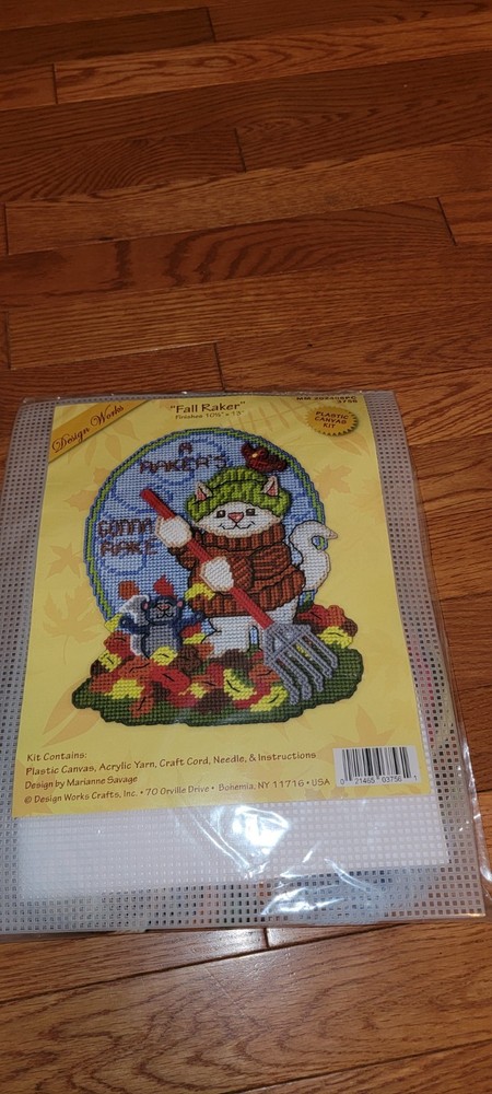 Fall Raker Wall Hanging - Design Works Plastic Canvas Kit