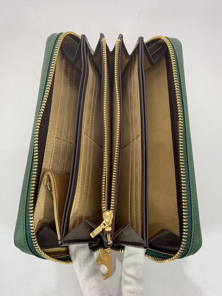 CASTELBAJAC Long Wallet GRN Men's