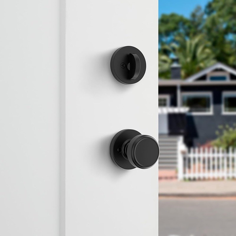 Front Door Lock Handle Set Deadbolt Combo SmartKey Low Profile Security Knob New