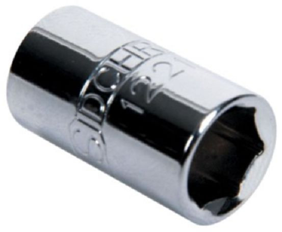 SIDCHROME SCMT12220 1/4” DRIVE 6pt 9mm TORQUEPLUS STANDARD SOCKET