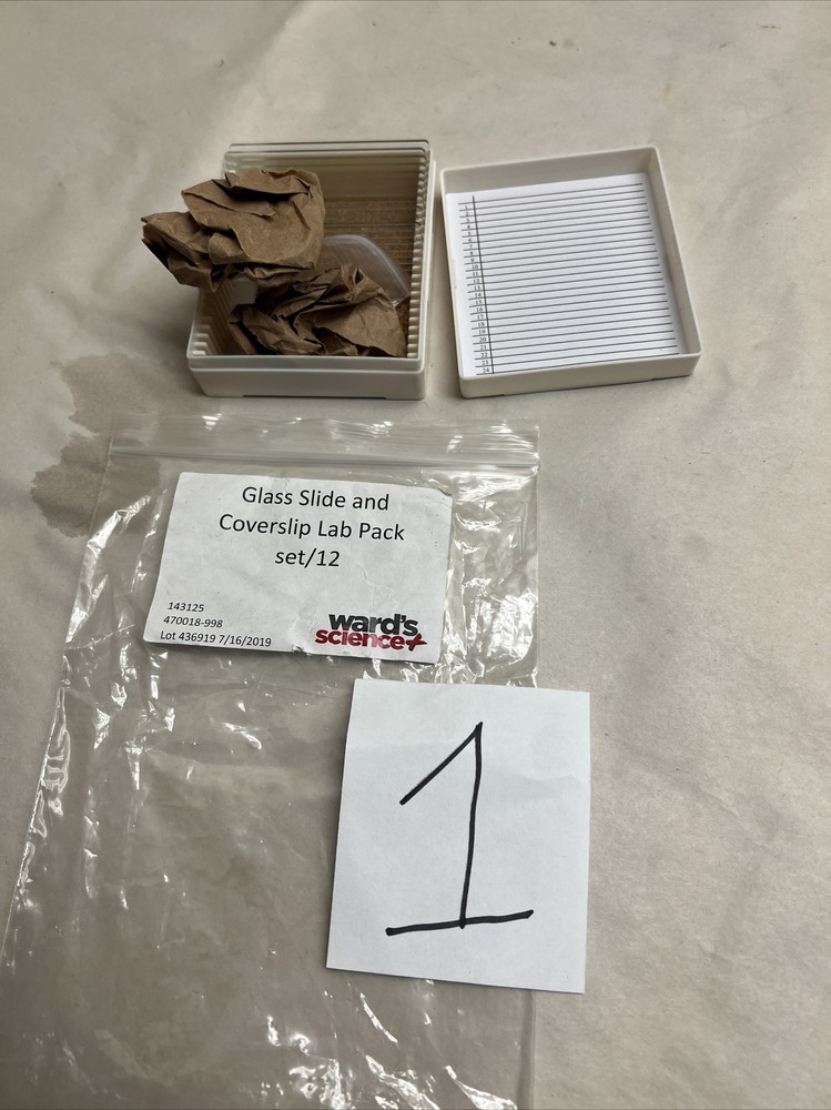 Microscope Slides Single Depression Concave Pack of 12