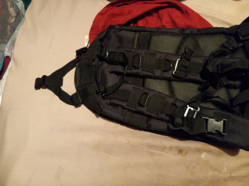 Military Molle Tactical Backpack Black