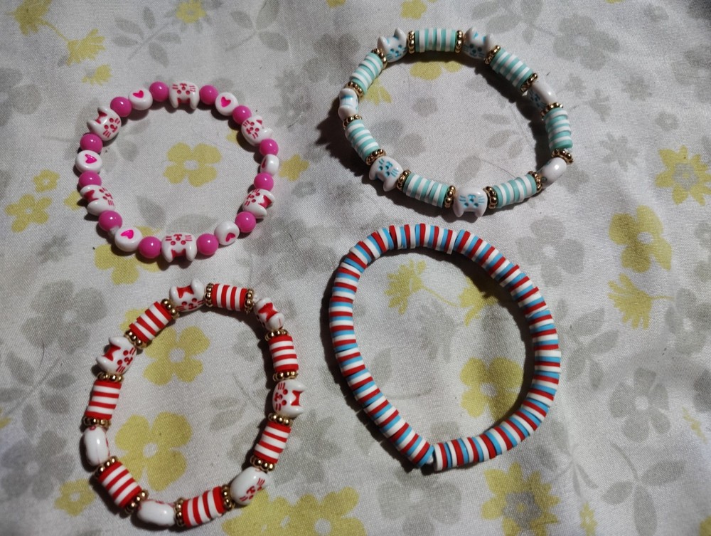 Handmade Beaded Bracelets/Necklaces/Cuffs/Keychains