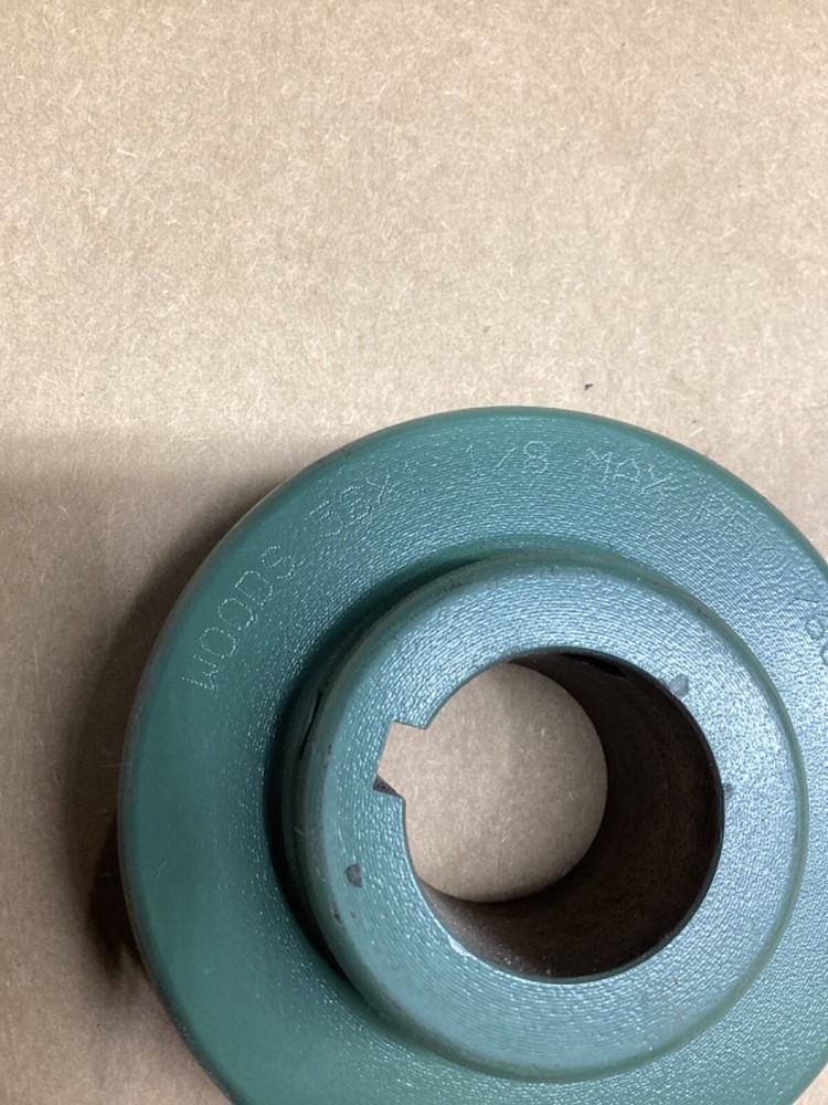 WOODS 5SX1 1/8 SURE FLEX COUPLING FLANGE #4004M63