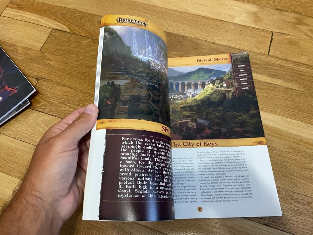 Pathfinder Campaign Setting: Distant Shores RPG D20 D&D 3.5