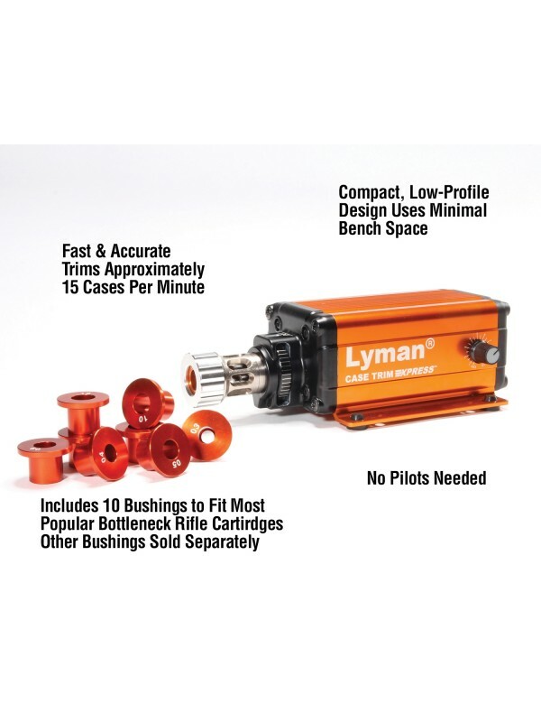 Lyman® Brass Smith Case Trim Xpress™, includes 10 bushings