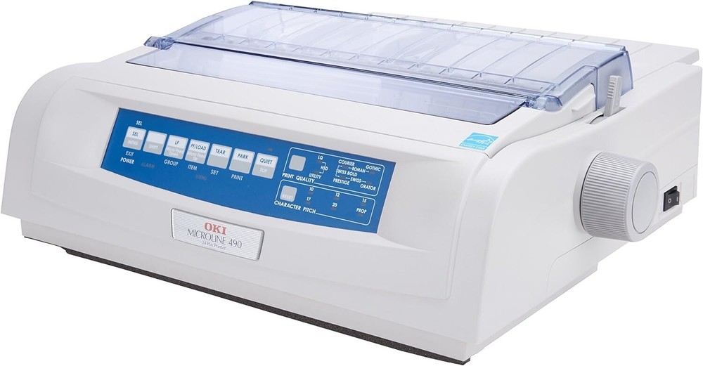 NEW Okidata Microline 9-Pin 490 Dot Matrix Printer