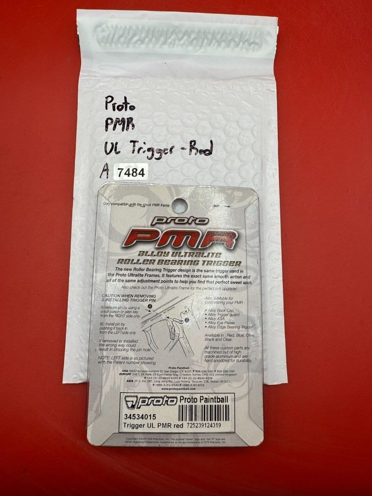 Proto PMR UL Trigger - Red