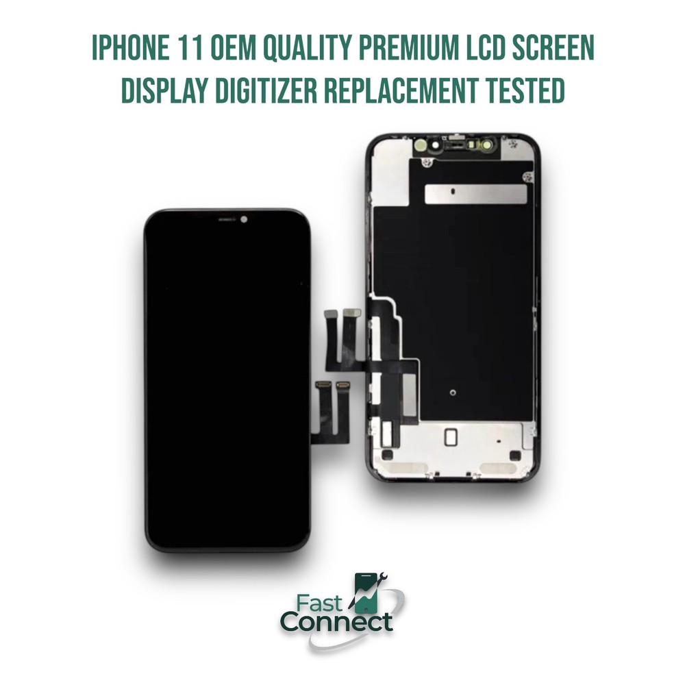 iPhone 11 Premium Quality LCD Screen Display Digitizer Replacement – Tested  Thi
