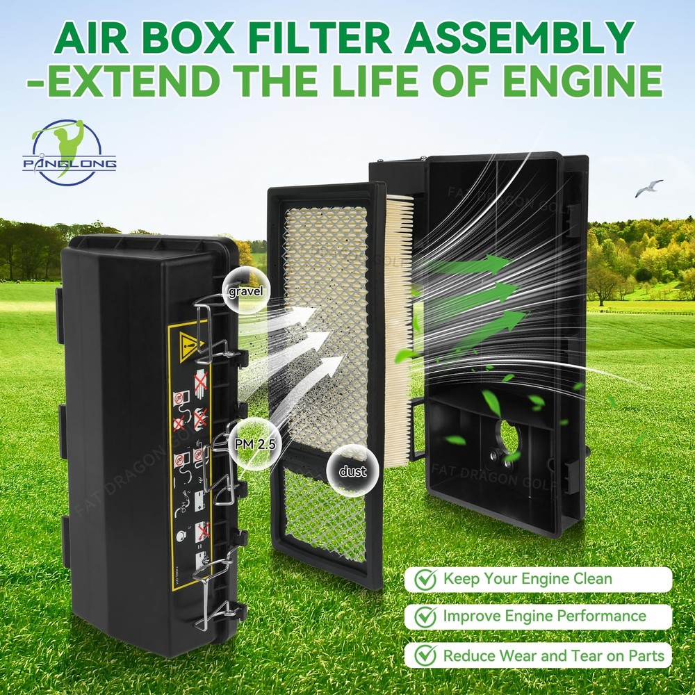 Panglong EZGO Air Box Filter Assembly, Include Assembly