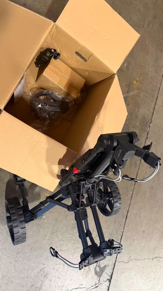 KVV Electric Golf Push Cart with Remote Control, USED