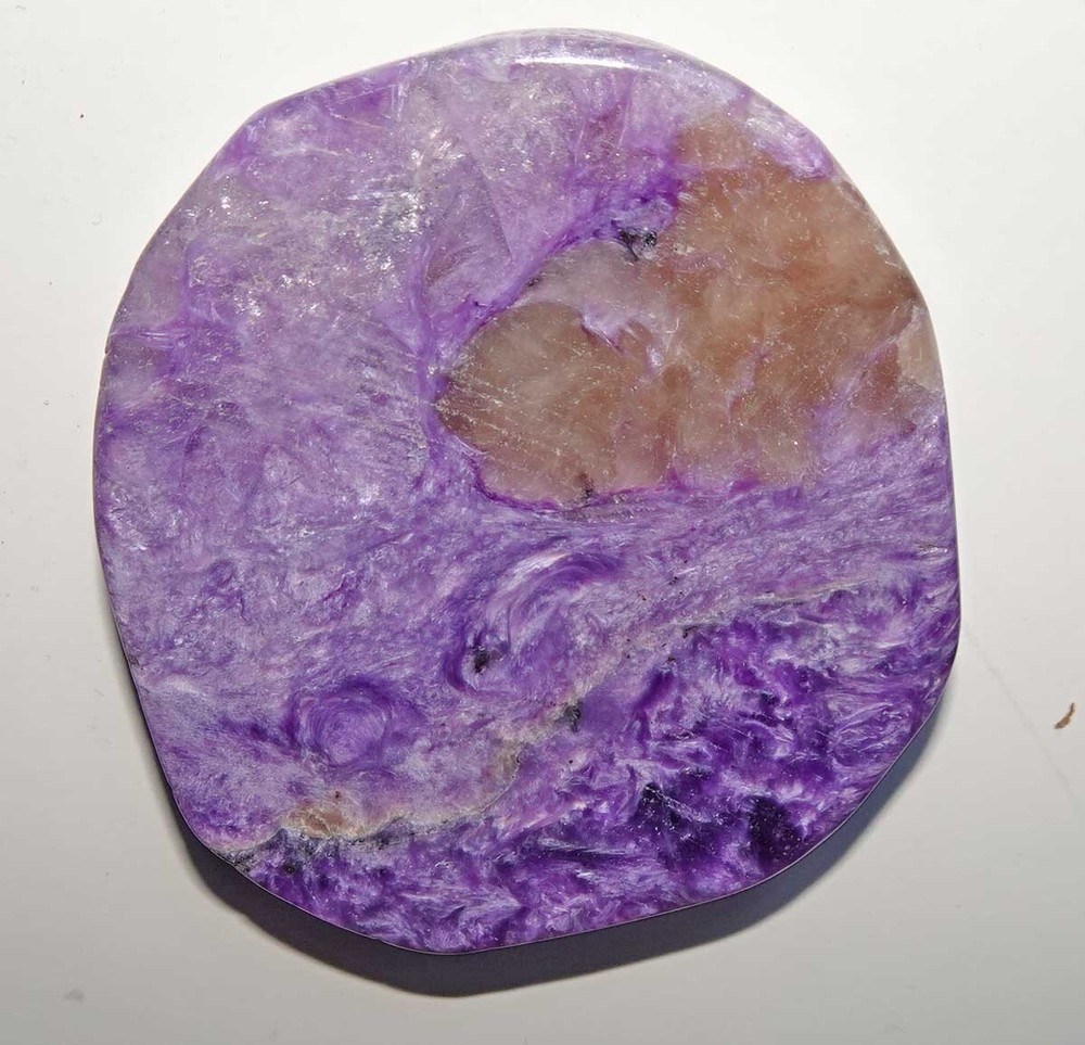 Charoite A Flat Palmstone sc761d