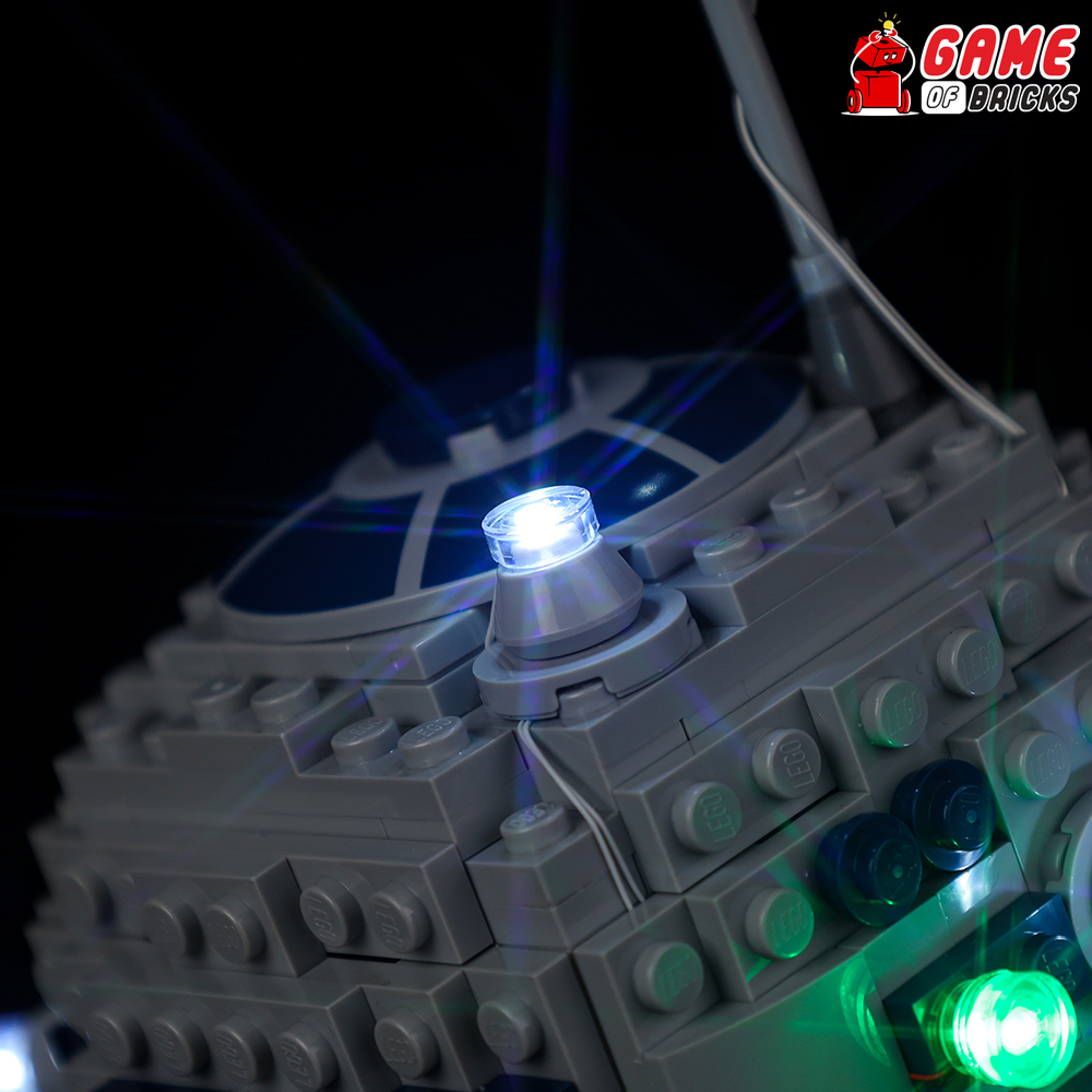 LED Light Kit for R2-D2 - Compatible with LEGO® 75379