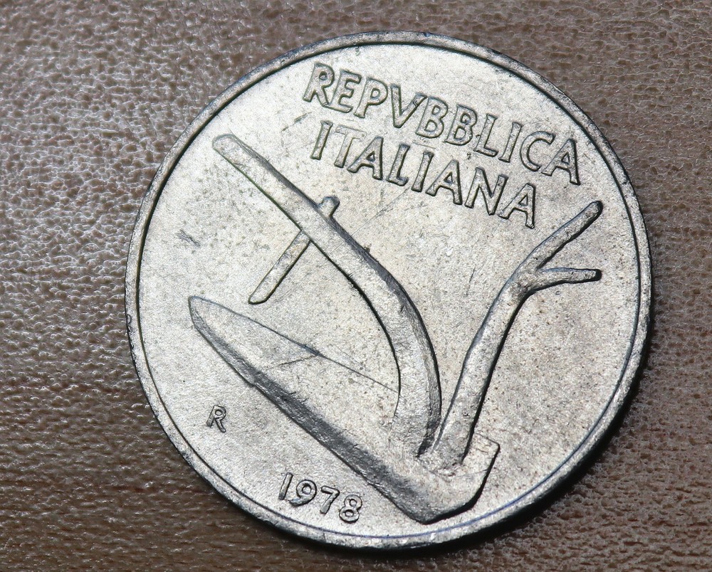 1978 Italy 10 Lire