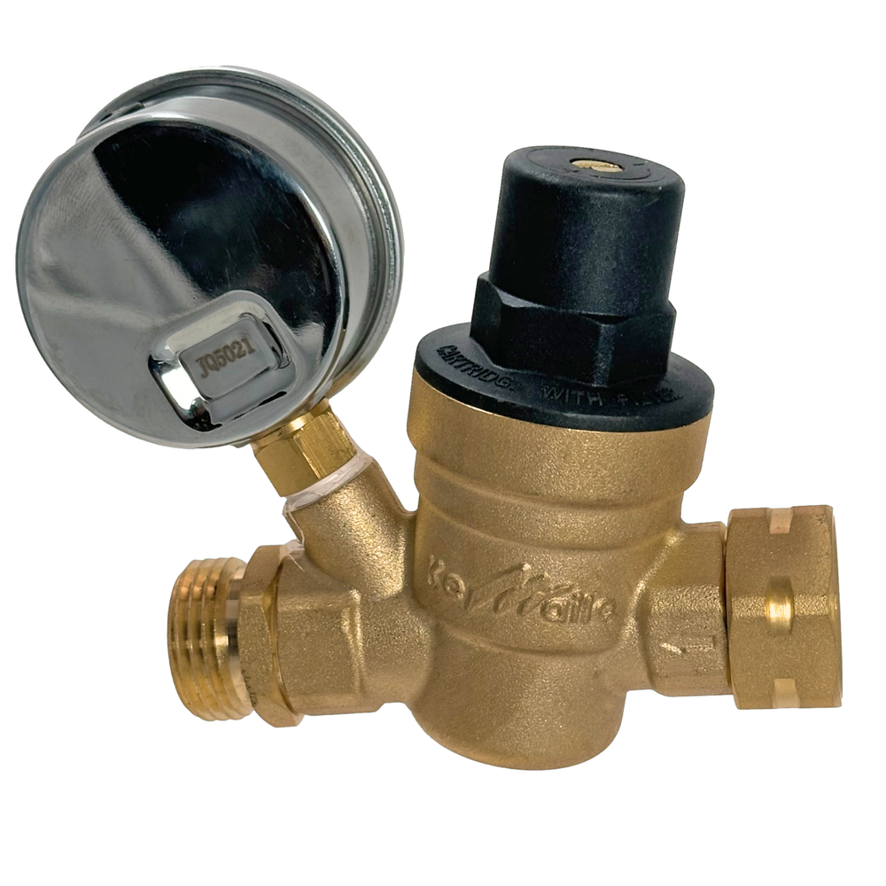 1 Piece XFITTING 3/4" Water Pressure Regulator with Gauge