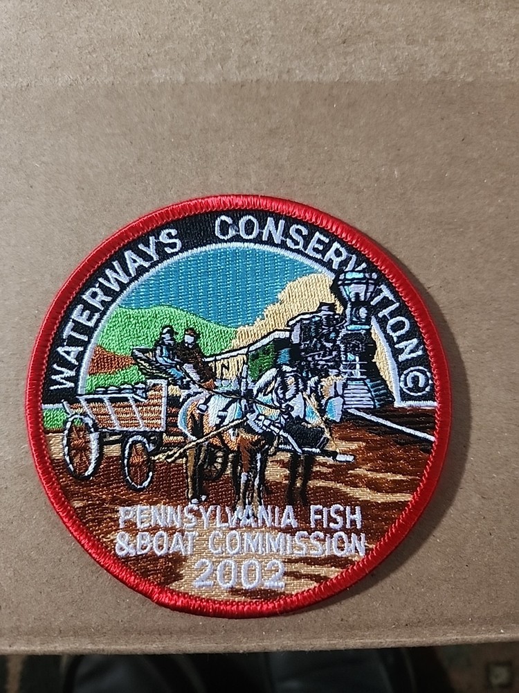 4" Pennsylvania Waterways Conservation Patch
