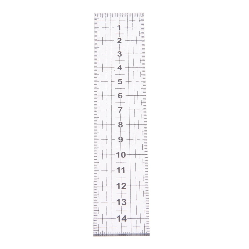 15*3cm 2Color Patchwork Ruler Sewing Patchwork Tool Acrylic Seam Sewing Foot