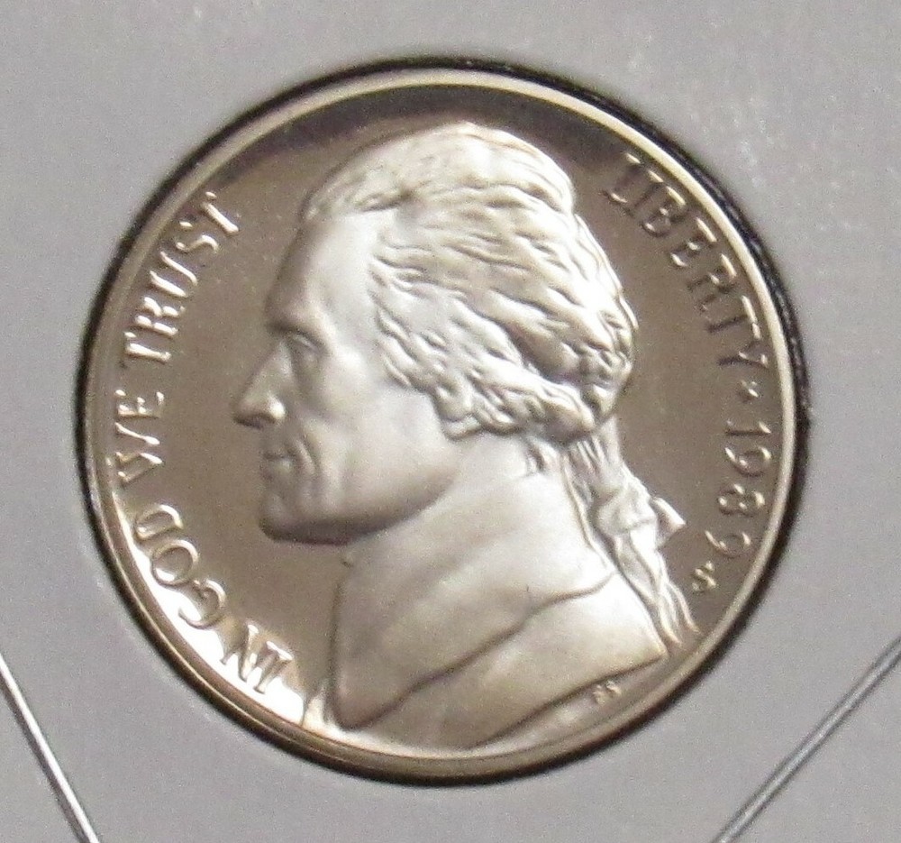 1989 S Proof Jefferson Nickel